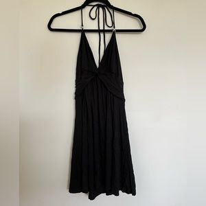 Little Black Halter Dress from Express S